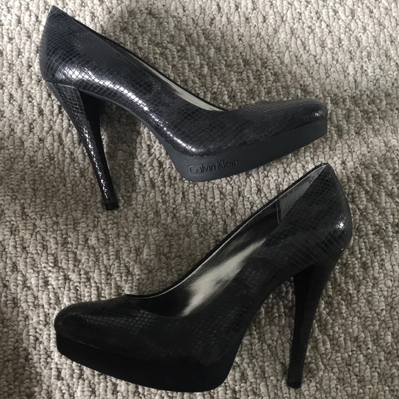 Calvin Klein Platform Heels - Picture 4 of 5